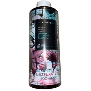 New KORRES  Jumbo Jasmine Body Shower Gel 13.53oz Bath Fruity, Sealed